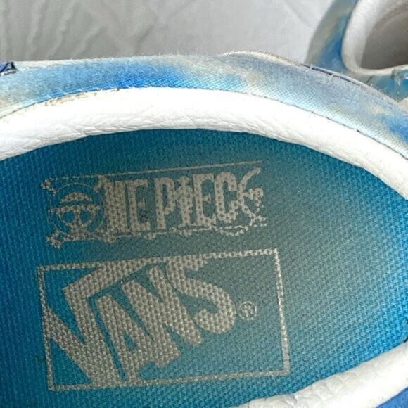 Vans Sneakers Unisex M 9 W 10.5 Blue Devil Fruit One Piece Special Edition Shoes - Picture 13 of 13
